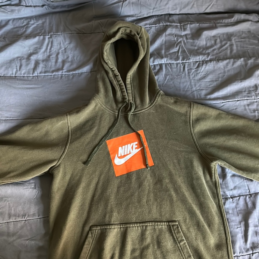 Dark Green Nike Hoodie